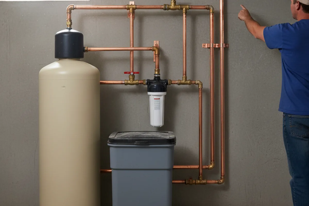 Whole-house water treatment system installed in Wayzata